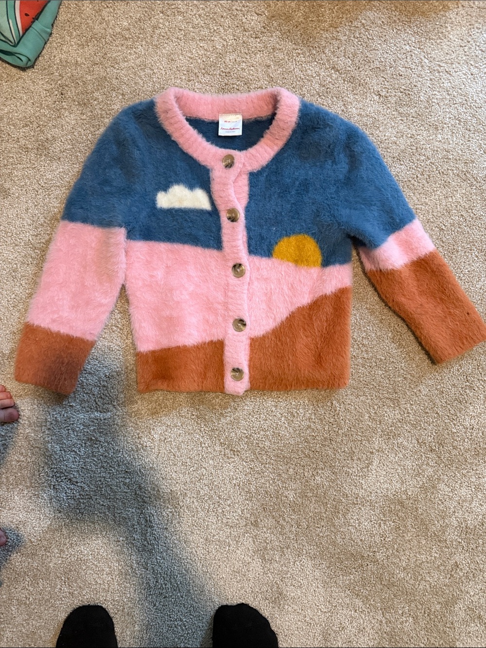 Hanna Andersson Sun/Cloud Soft Cardigan